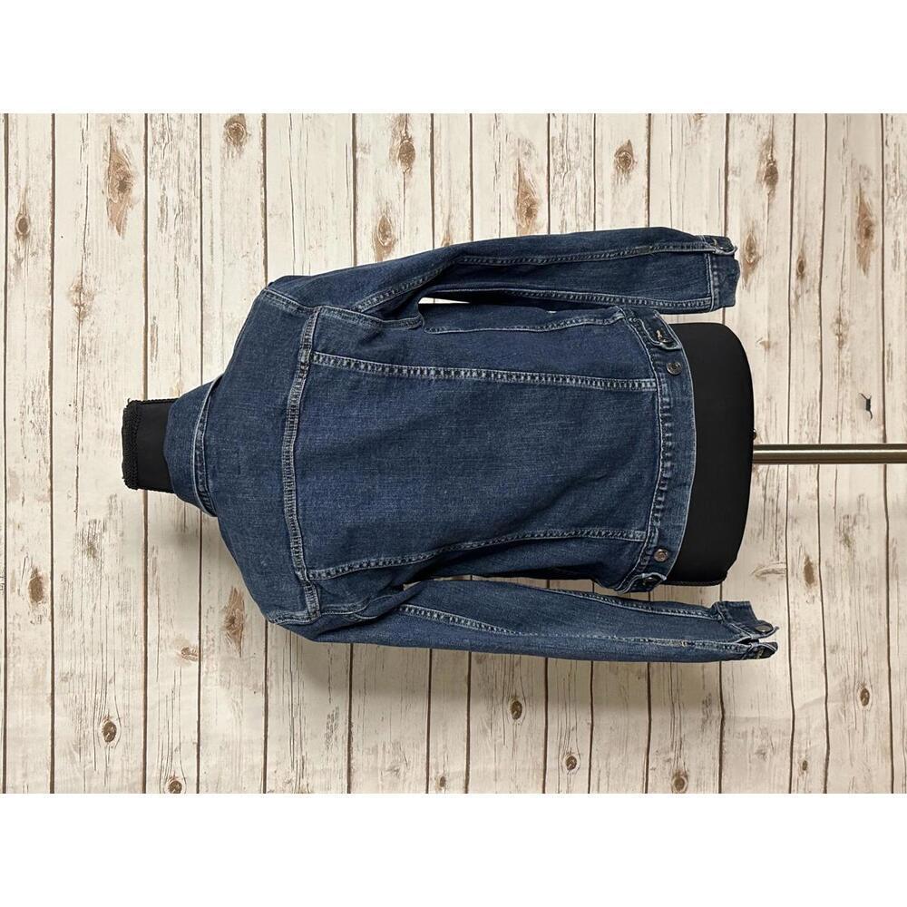 GAP classic button-up denim jean trucker jacket Size Small - Picture 5 of 8